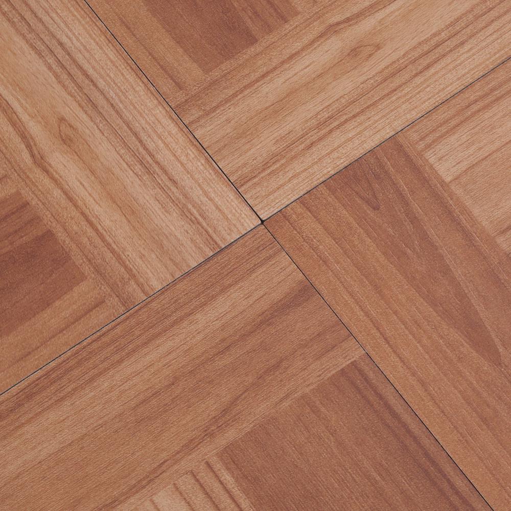 Parquet Oak Floor Tile Armstrong 12”x12”x7//16” Foam Back Natural 1 Box = 25 SQFT