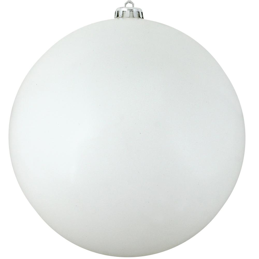 white frosted glass ball ornaments