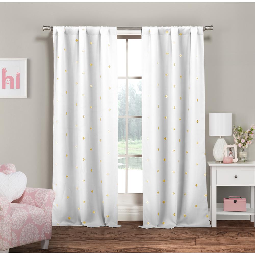 White Polka Dot Blackout Curtains Curtains Drapes The