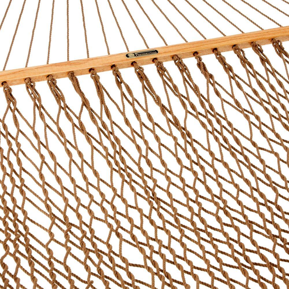 Pawleys Island 13 ft. Presidential DuraCord Rope Hammock Antique Brown by Pawleys Island