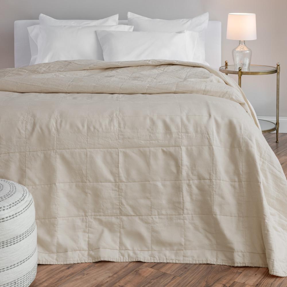 taupe quilt bedding