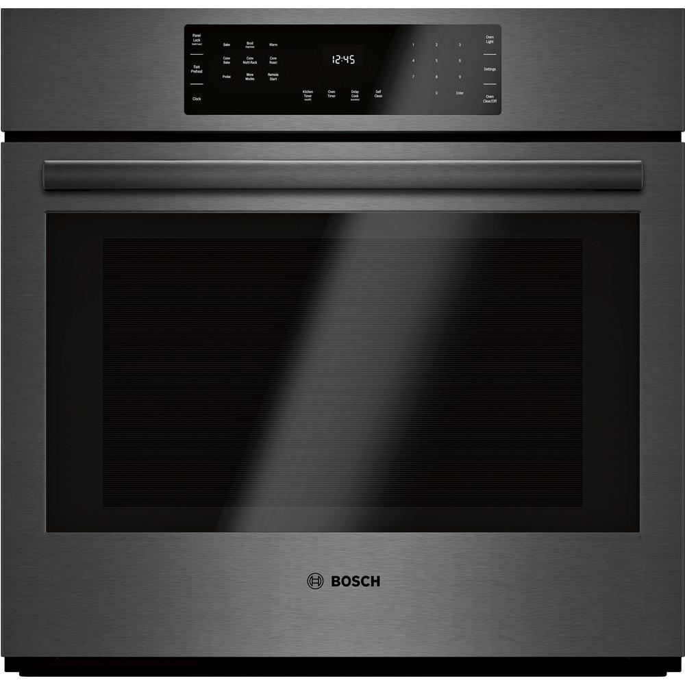 black stainless bosch