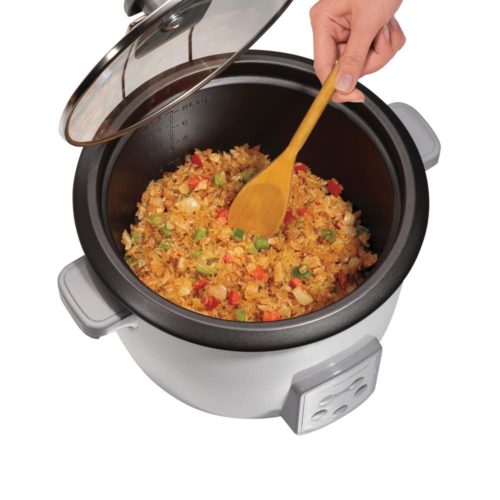 Hamilton Beach Digital 16Cup Rice Cooker 37547 The Home Depot