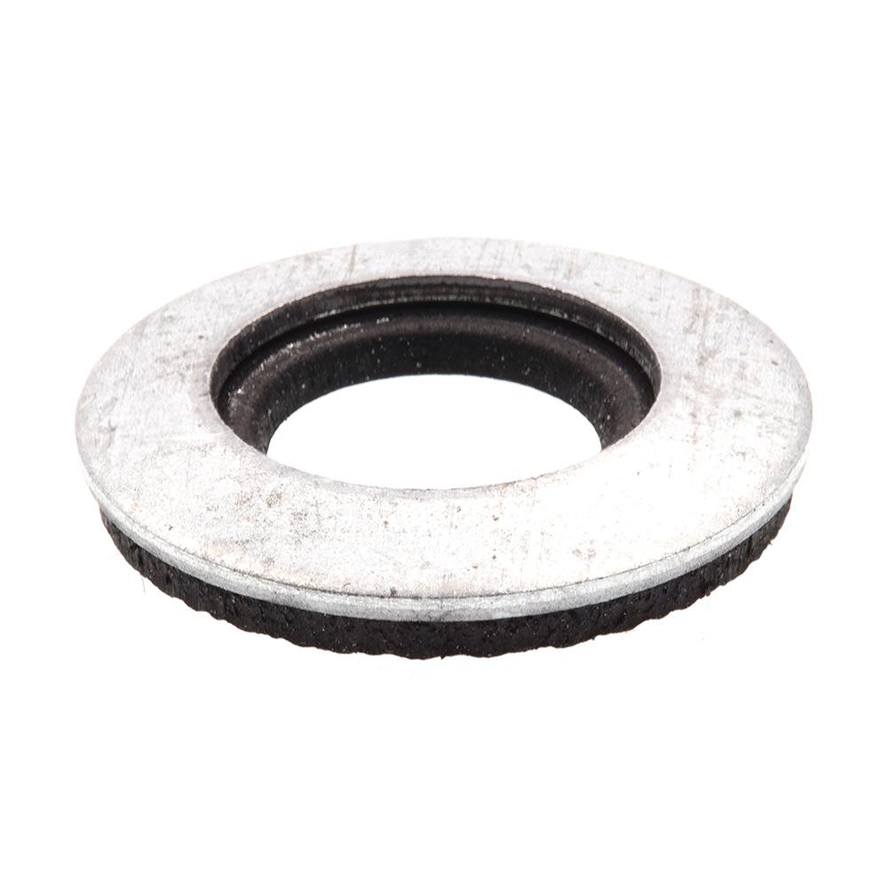 PrimeLine 3/8 in. x 3/4 in. O.D. Galvanized Steel Bonded Sealing