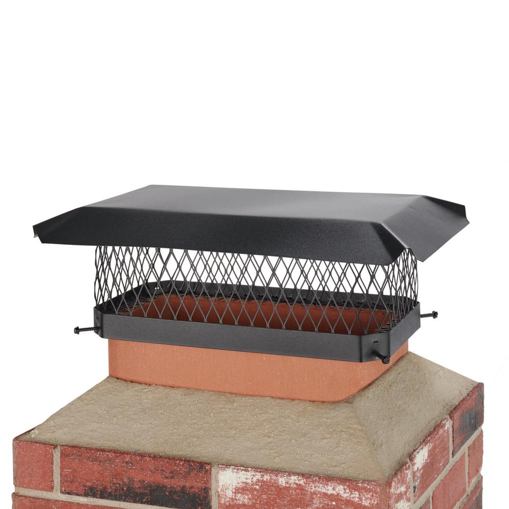 Shelter 13 In X 18 In Mesh Chimney Cap In Galvanized Steel Sc1318 The Home Depot