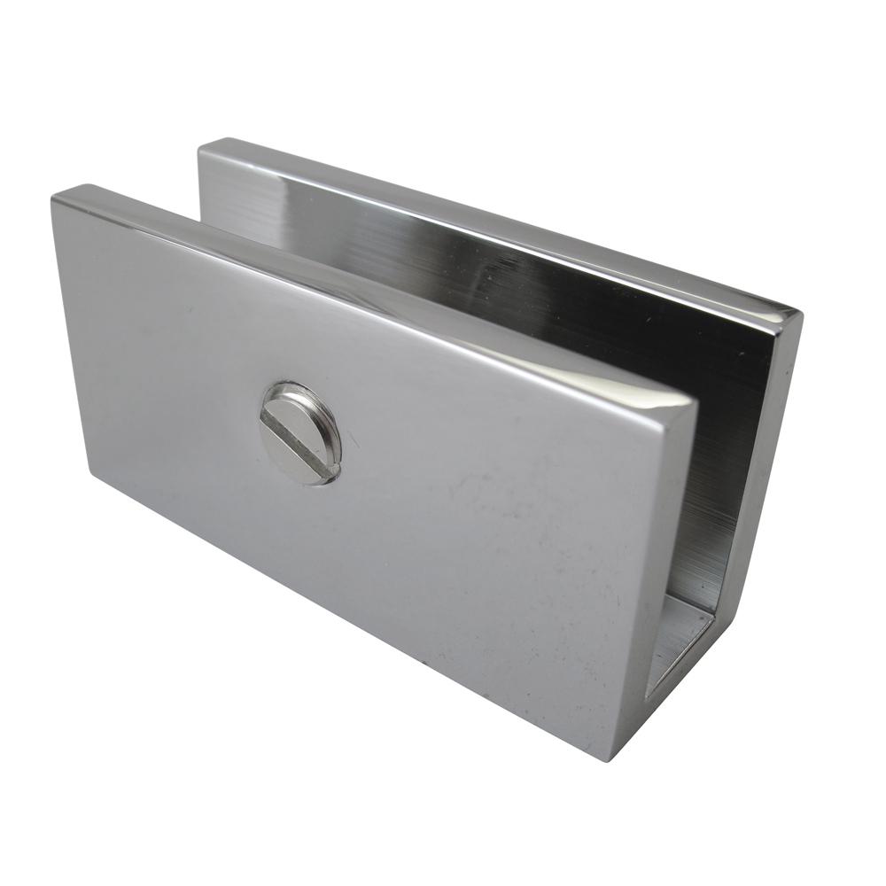 Glass Warehouse 33 In X 78 In Frameless Fixed Panel Shower Door In Chrome Without Handle Gw Sfp 33 Ch The Home Depot