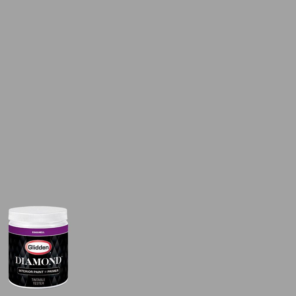 Glidden Diamond 8 oz. HDGCN63 Granite Grey Eggshell Interior Paint