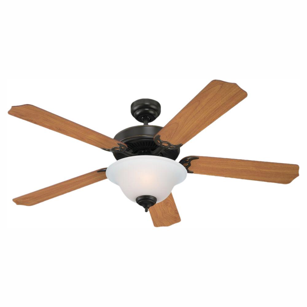 Sea Gull Lighting Quality Max Plus 52 In Led Heirloom Bronze Indoor Ceiling Fan