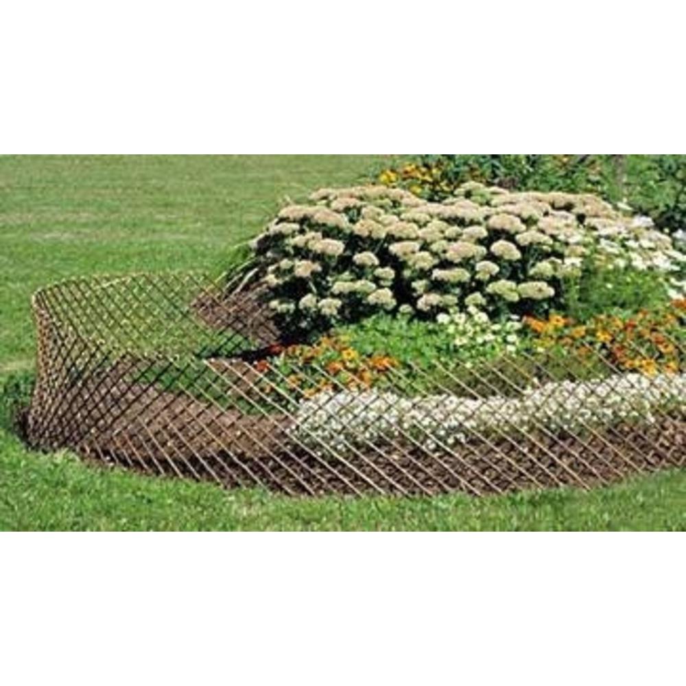 Mgp 30 In H X 60 In W Circular Willow Lattice Trellis Fence Cwf 60 The Home Depot