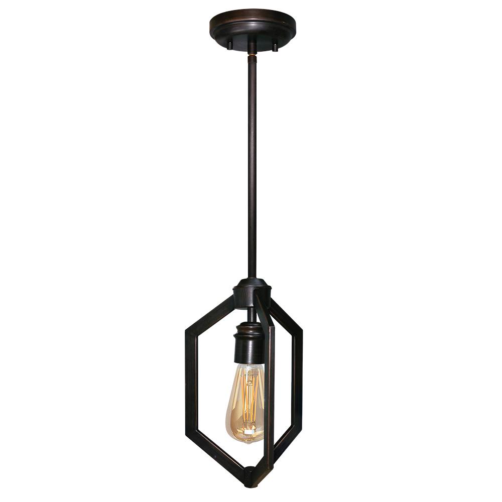 Westinghouse Boswell 1Light OilRubbed Bronze with Highlights LED Mini