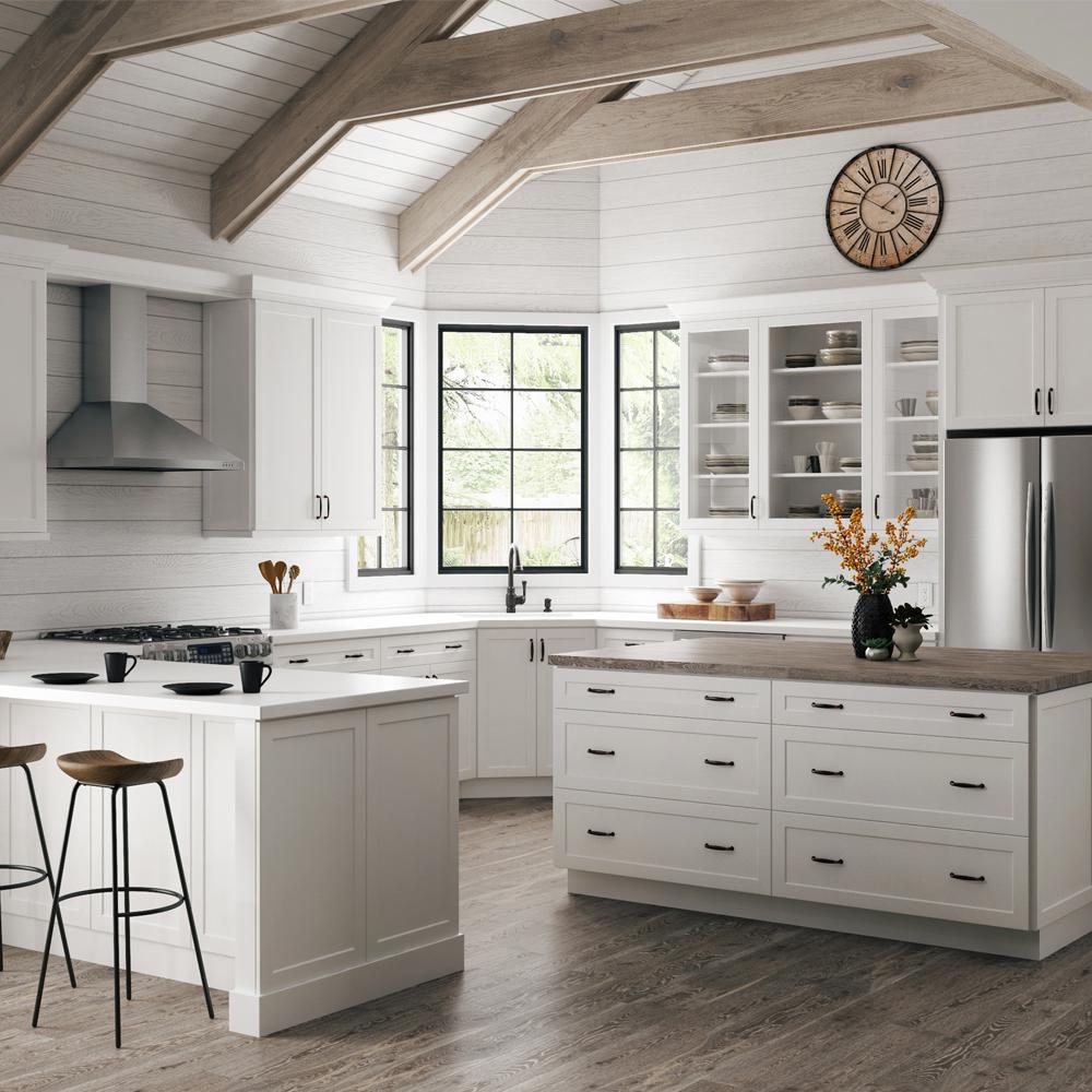 Hampton Bay Designer Series Melvern Assembled 24x34 5x23 75 In Drawer Base Kitchen Cabinet In White B3d24 Mlwh The Home Depot,Interior Design Competition Winners