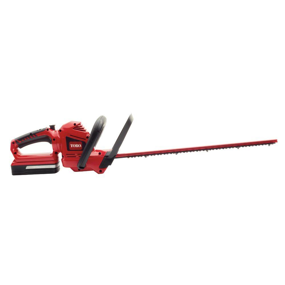 Toro 22 inch 20-Volt Max Lithium-Ion Cordless Hedge Trimmer by Toro