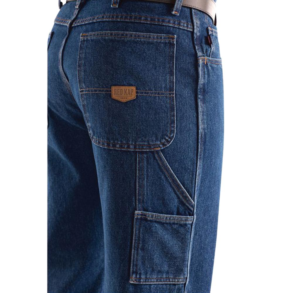 men's red kap carpenter jeans