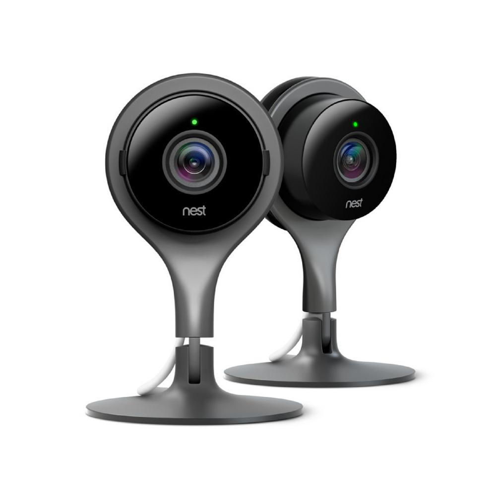 Nest Cam Indoor 1080p Security Camera (2-Pack)-VBQ1Q1XX16 - The Home Depot