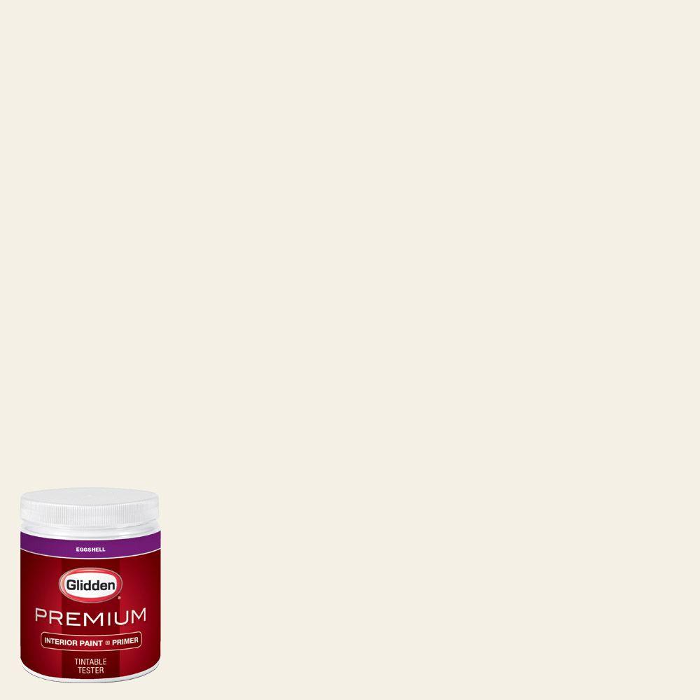 Glidden Premium 8 oz. HDGWN43 Crisp Linen White Eggshell Interior