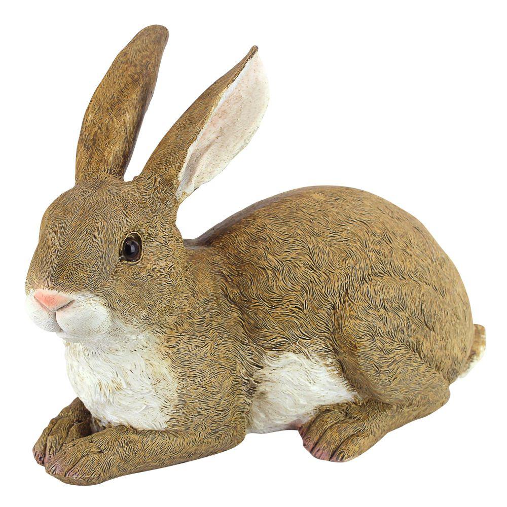 Rabbit Garden Statues Outdoor Decor The Home Depot