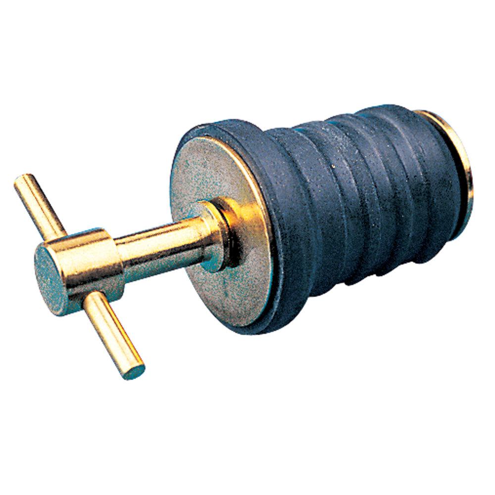 Sea-dog Brass T-handle Drain Plug - Bulk-520080