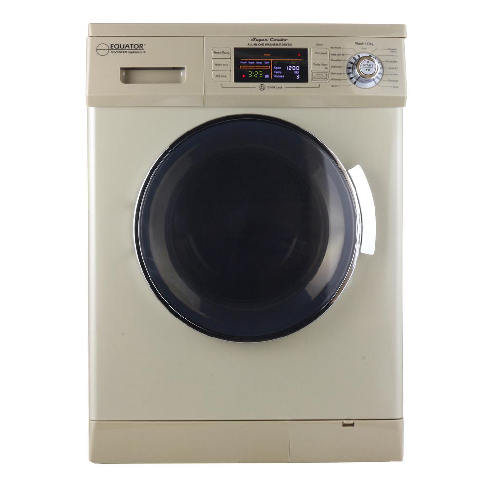 1.57 cu. ft. Gold High Efficiency Vented / Ventless Electric All-in-One All In One Washer Dryer Ventless Reviews