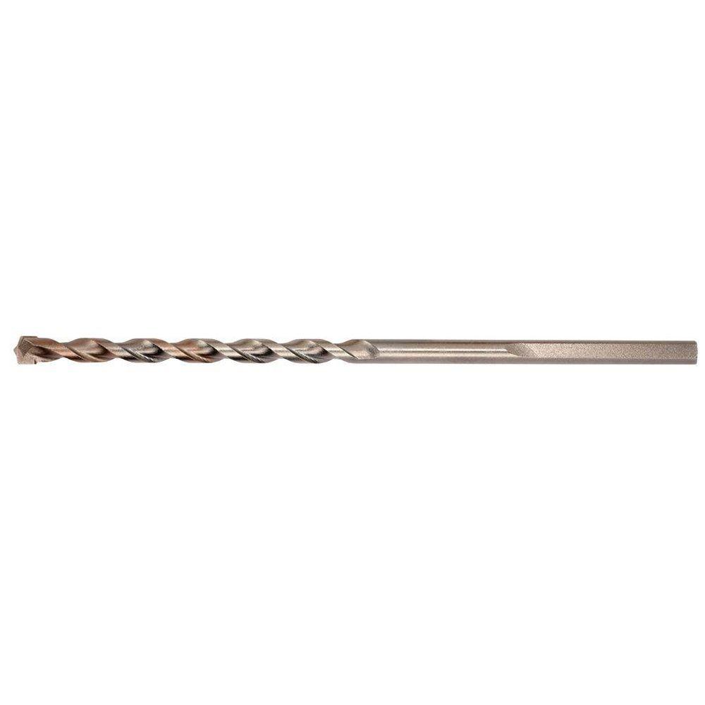 Milwaukee 1/4 in. x 6 in. 3Flat SecureGrip HammerDrill Bit4820