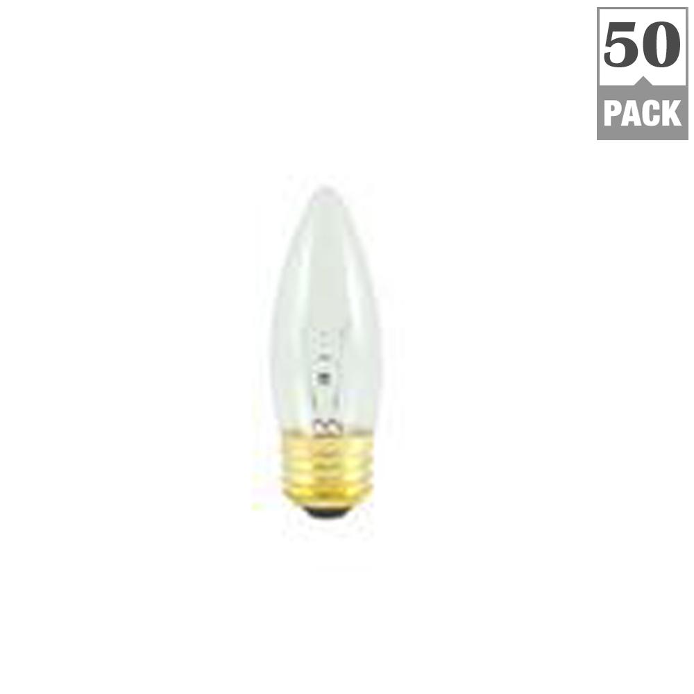 40Watt T10 Incandescent Clear Tubular Light Bulb415869 The Home Depot