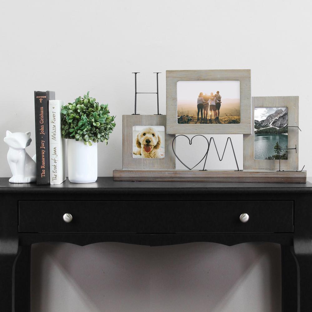 Stratton Home Decor Tabletop Home Picture Collage Frame S13564