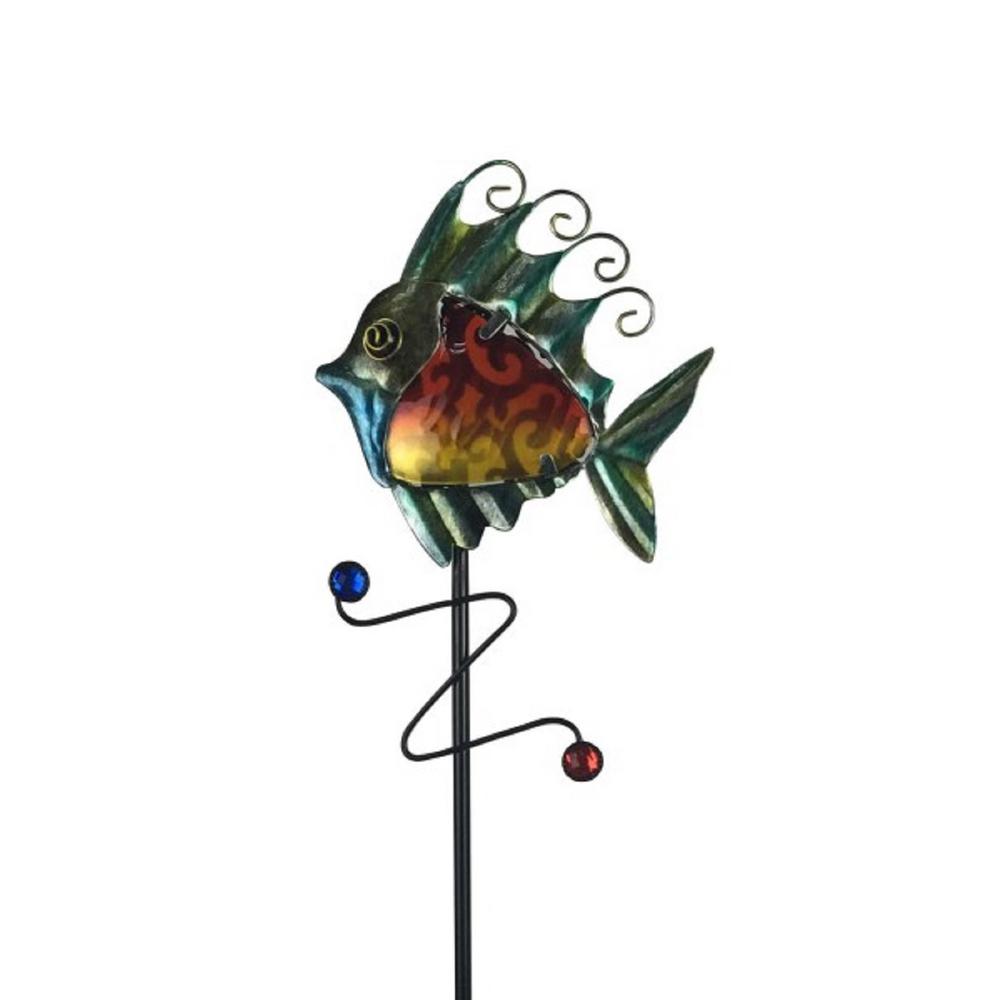 fish solar light