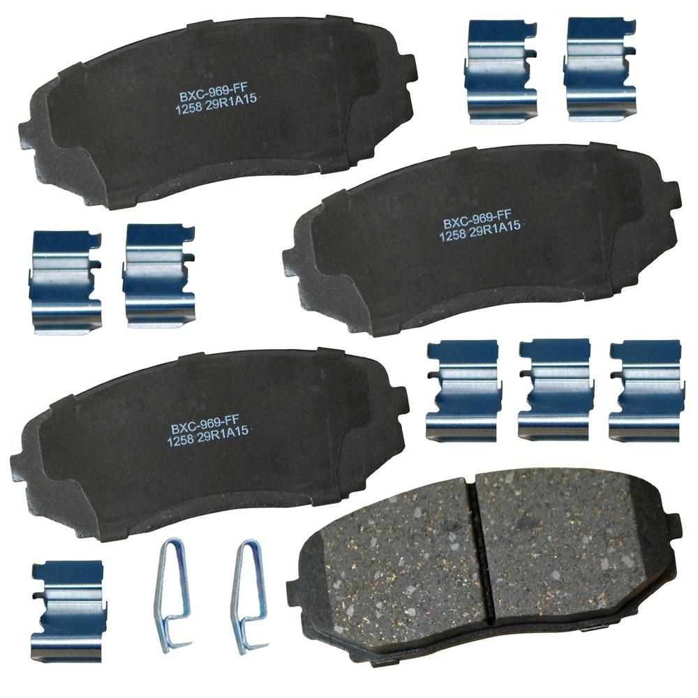 Bendix STOP Ceramic Disc Brake Pad FrontSBC1258 The Home Depot