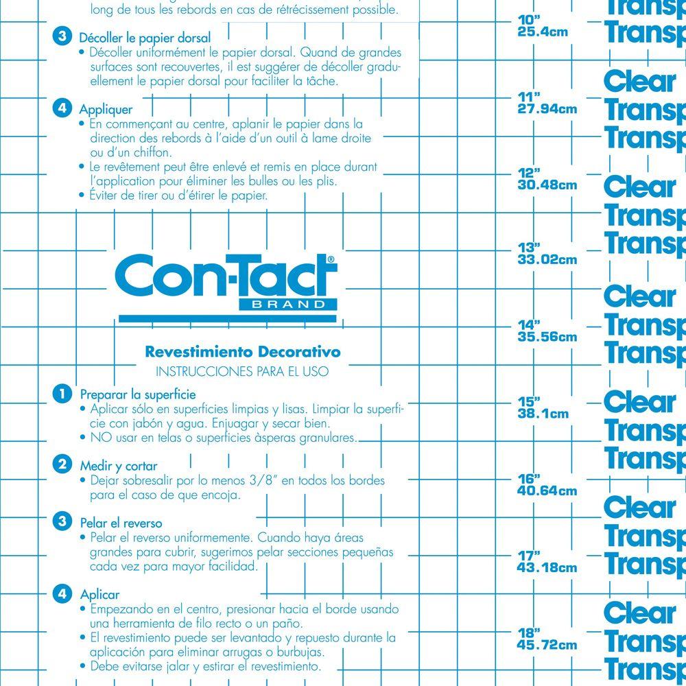 Con Tact Clear Covering Matte Adhesive Shelf Liner 20f C9ac12 Con Tact Clear Covering Matte Adhesive Shelf Liner