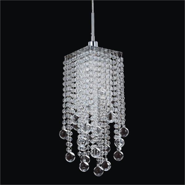 Glow Lighting 1 Light Smooth Crystal Mini Pendant 598bm1lsp 7c The Home Depot - Crystal Mini Pendant Lights Glow Lighting 1 Light Smooth Crystal Mini Pendant 598bm1lsp 7c The Home Depot - Crystal Mini Pendant Lights