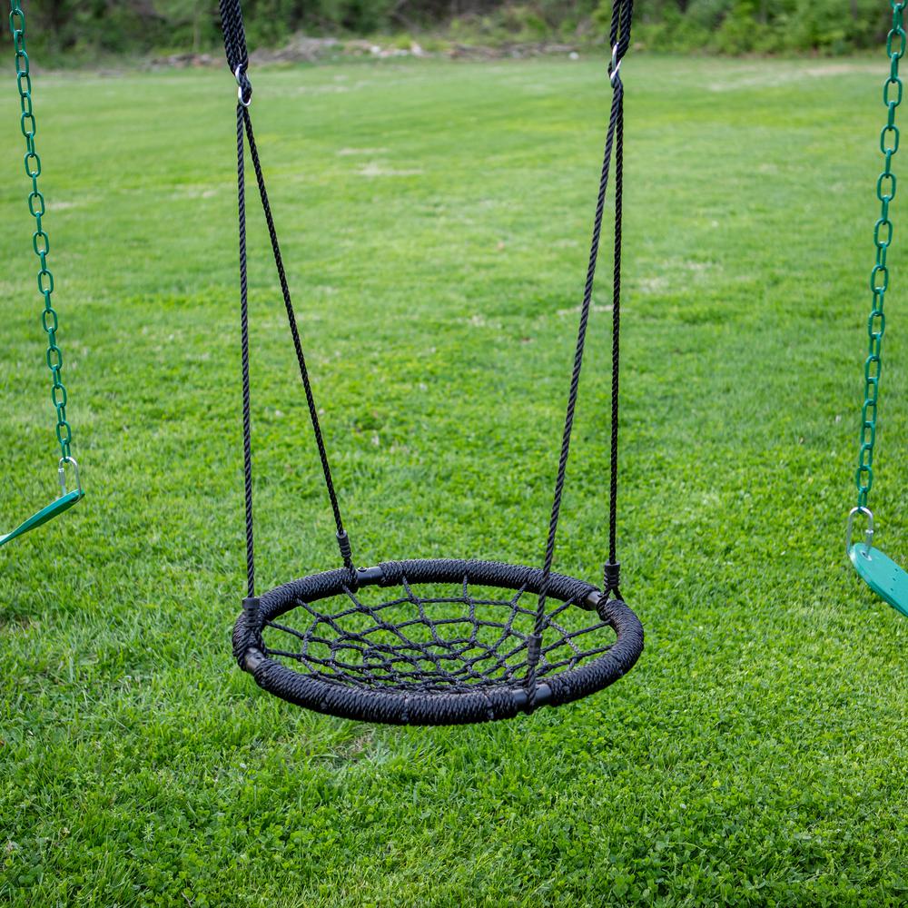 iron swing set