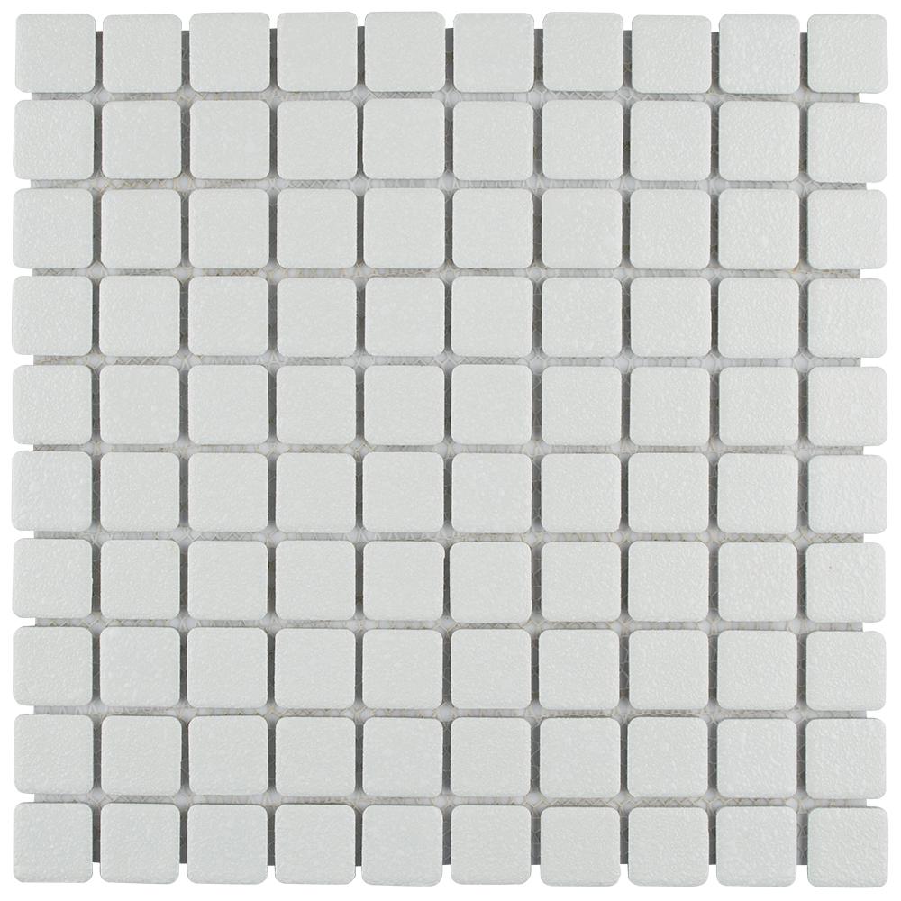 Merola Tile Crystalline Square White 11 3 4 In X 5 Mm Merola Tile Crystalline Square White 11 3 4 In X