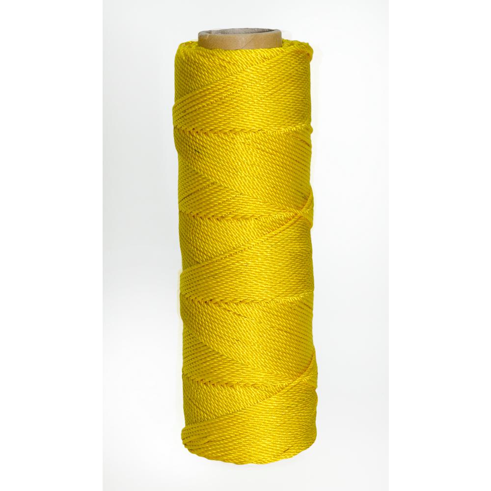 Bon Tool 350 ft. Yellow Twisted Nylon Line 1511132 The Home Depot