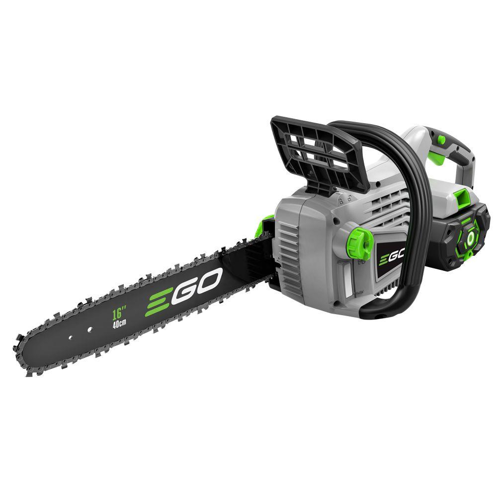EGO 16 inch 56-Volt Lithium-ion Cordless Chainsaw with 5.0Ah Battery and Charger... by EGO