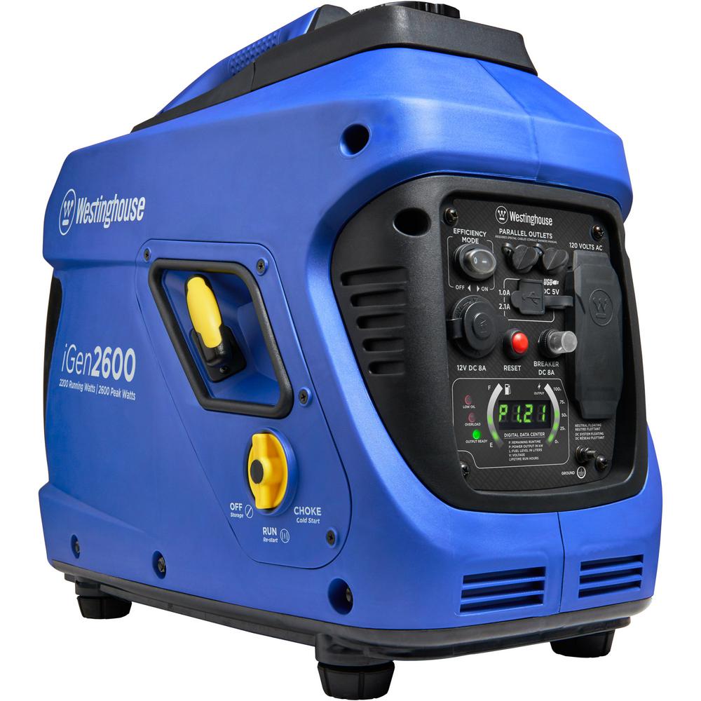 Westinghouse iGen 2,200Watt/2,600Watt Gas Powered Recoil Start
