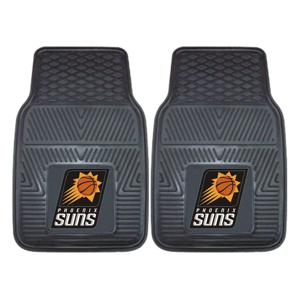 Fanmats Phoenix Suns 18 In X 27 2 Piece Heavy Duty Vinyl Car Fanmats Phoenix Suns 18 In X 27 2 Piece Heavy Duty Vinyl
