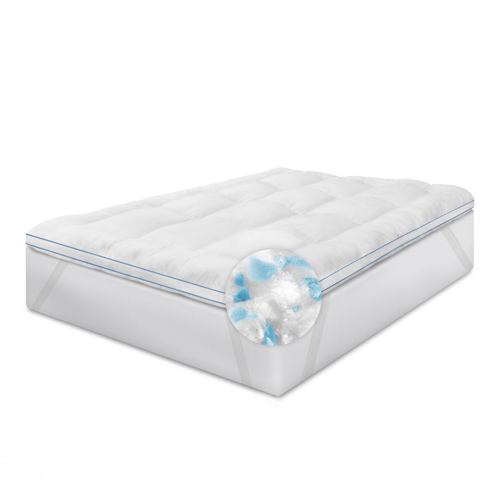 Restonic 3 In Memory Fiber And Foam Hybrid Queen Mattress King Memory Fiber And Foam Hybrid Mattress Topper