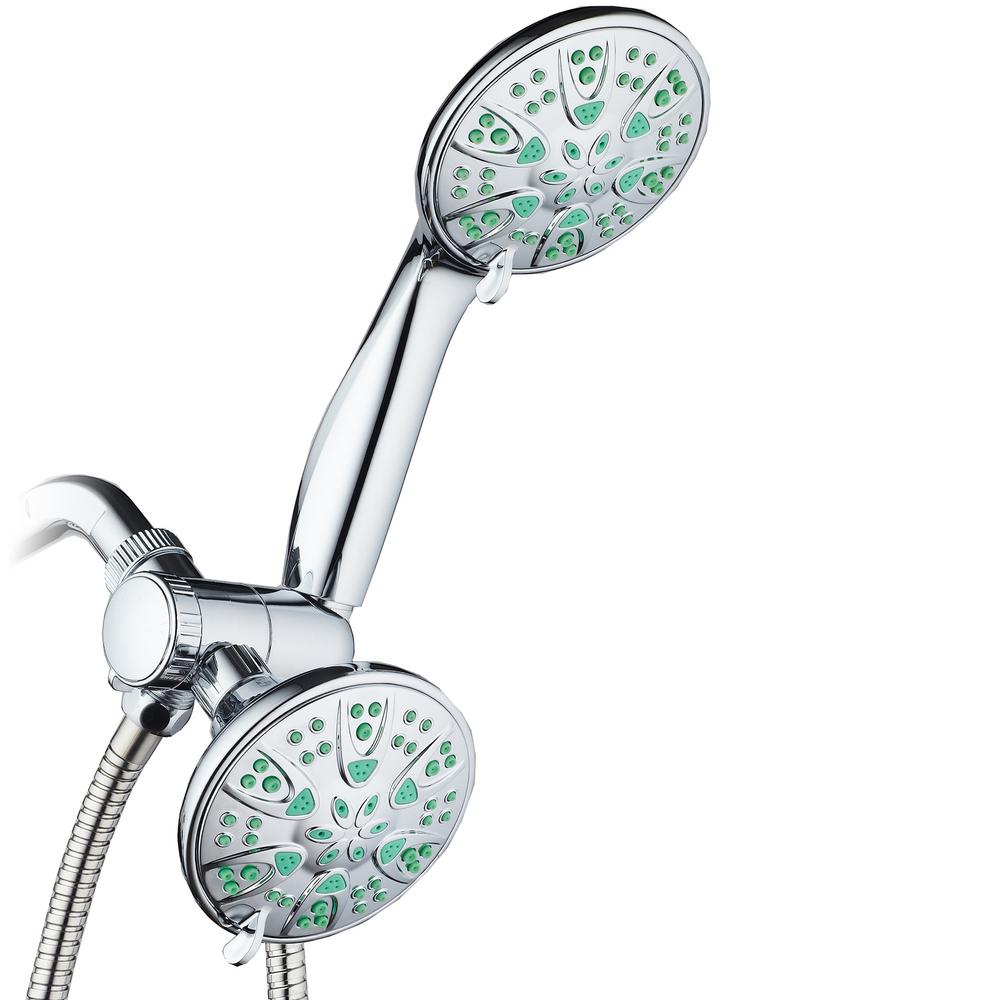 Delta In2ition 4Spray TwoinOne Hand Shower and Shower Head Combo Kit
