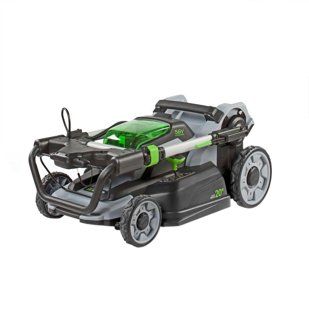 EGO Electric Push Mower Cordless Mulcher Battery Walk Behind Adjustable Foldable 692042007200 eBay