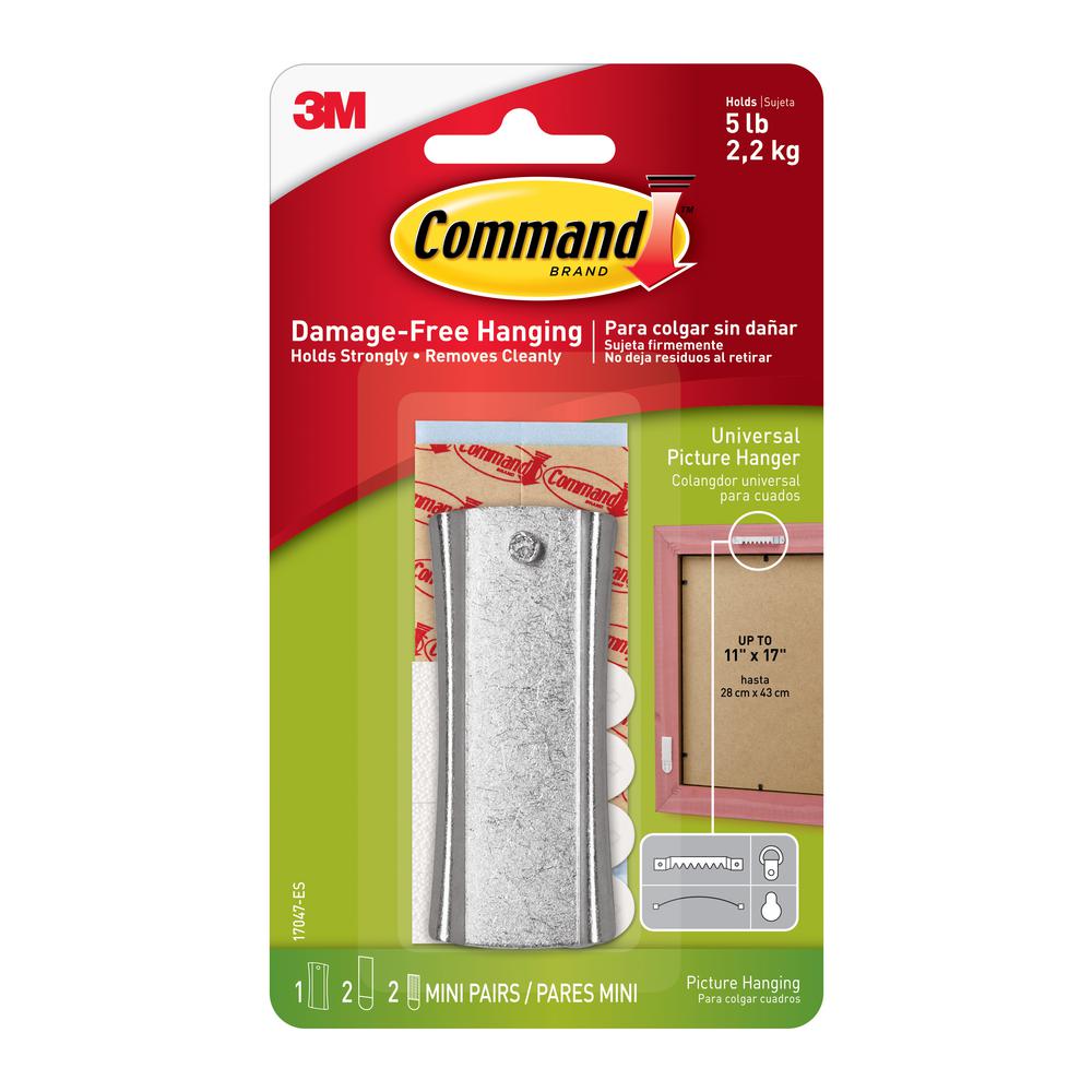 Command 5 lb. Metal Sticky Nail Sawtooth Picture Hanger17047ES The
