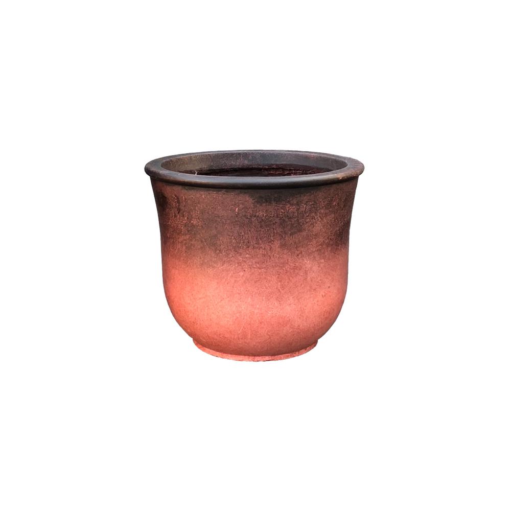 Red Indoor Large Plant Pots Planters The Home Depot 18 9