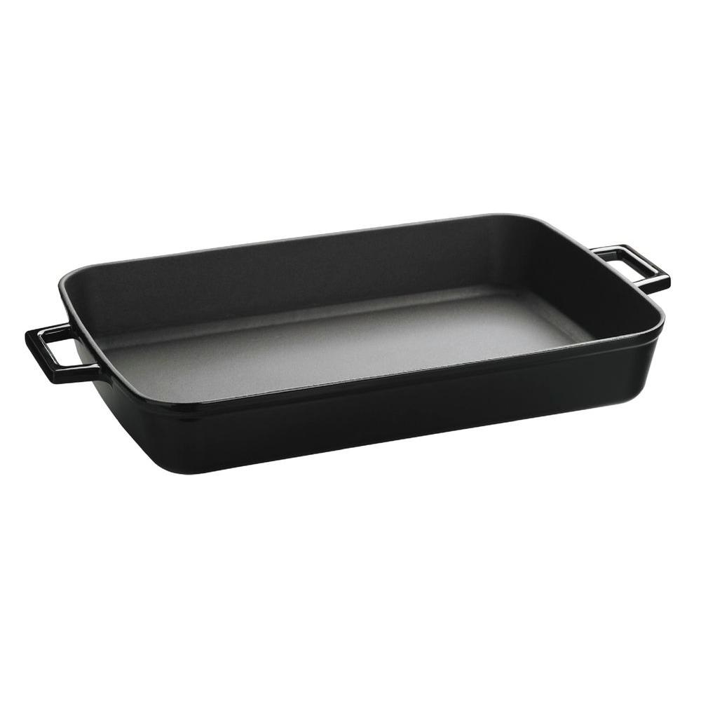 Lava Signature 5.14 Qt. PorcelainEnameled Cast Iron Roasting Pan