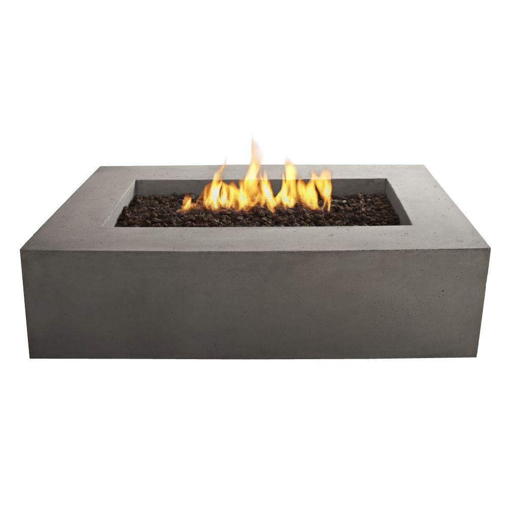 Crawford Burke Guanacaste 299 In Square MGO Gas Outdoor Fire Pit