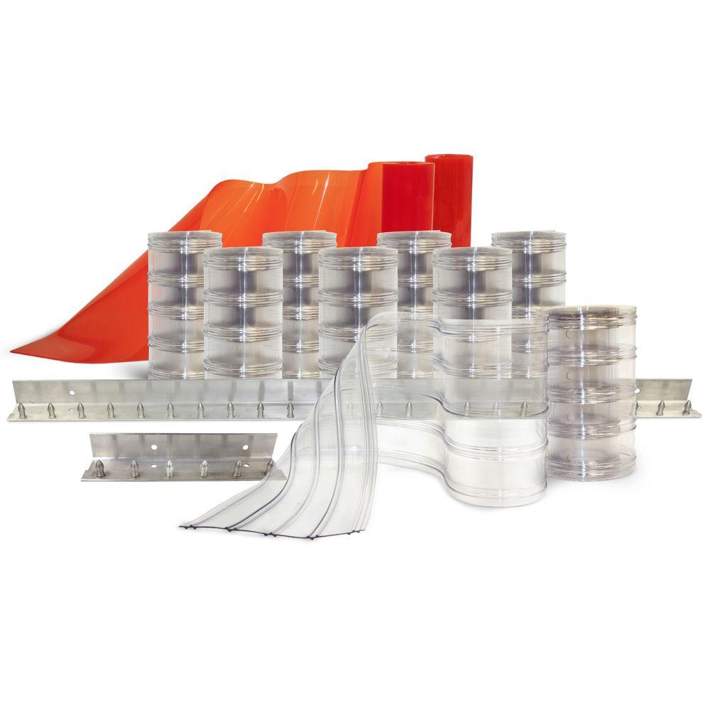 Aleco Scratch Guard 5 Ft X 7 Pvc Strip Door Kit 440189 The Aleco Scratch Guard 5 Ft X 7 Pvc Strip Door Kit 440189 The Home Depot