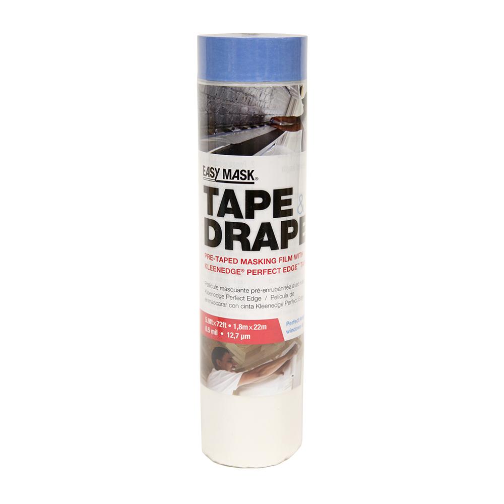 TRIMACO Easy Mask Tape & Drape with PerfectEdge Tape 1.8m x 22m949660