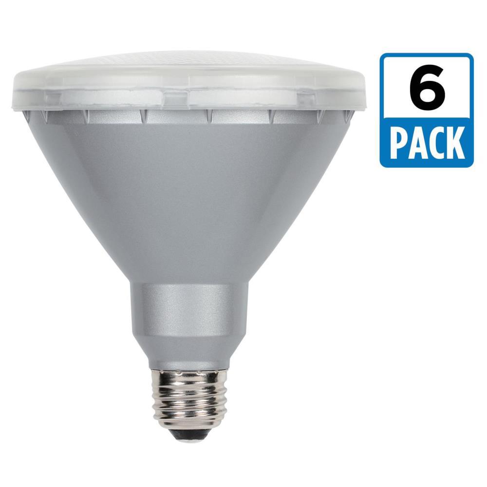 Par38 Reflector 6 Led Bulbs Light The Home Depot 90w Equivalent Daylight Par38 Led Flood Light Bulb 6 Pack