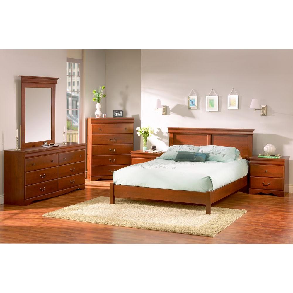 South S Vintage 6 Drawer Gray Maple Dresser 10303 The Home Depot