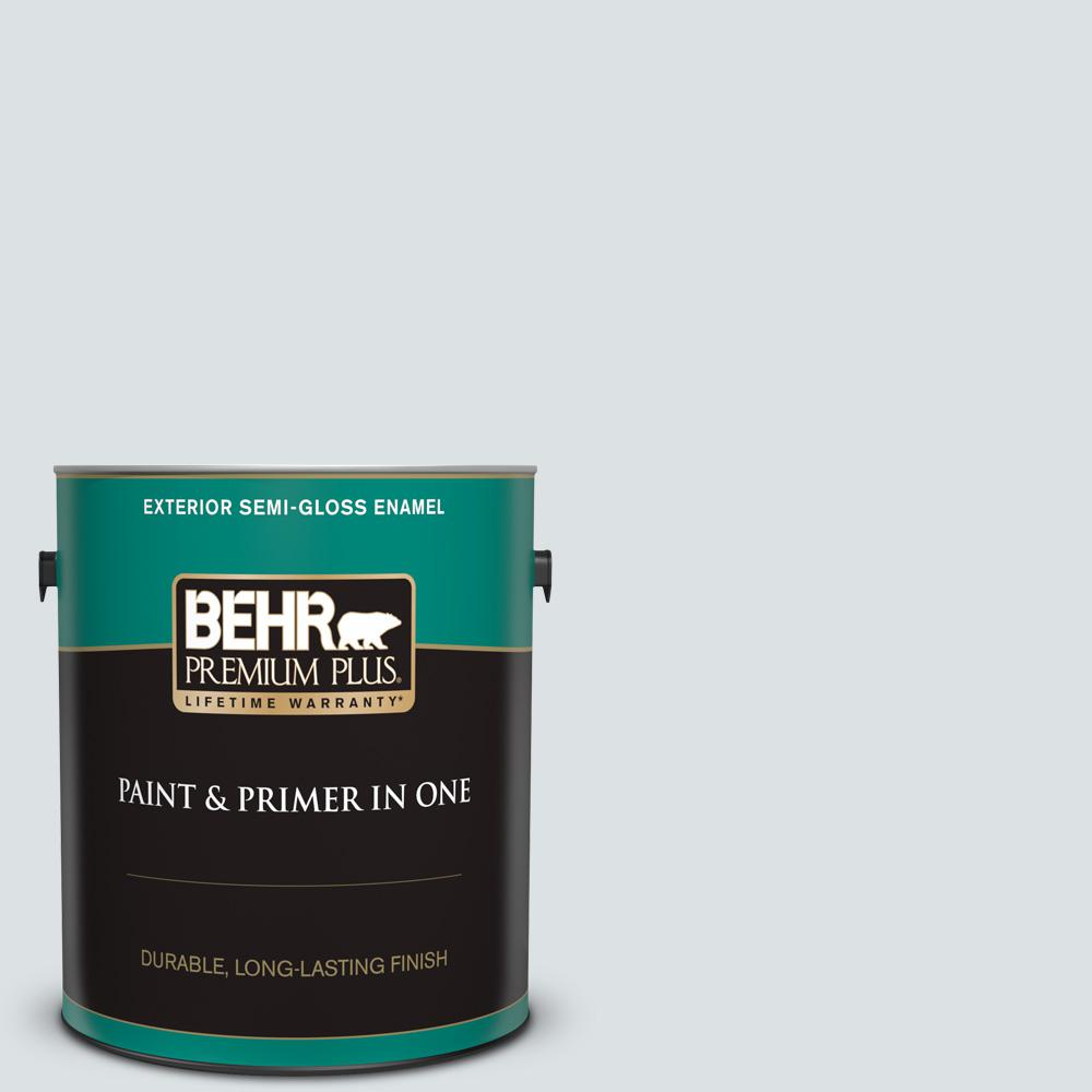 BEHR PREMIUM PLUS 1 Gal MQ3 27 Etched Glass Semi Gloss Enamel   Etched Glass Behr Premium Plus Paint Colors 505001 64 1000 