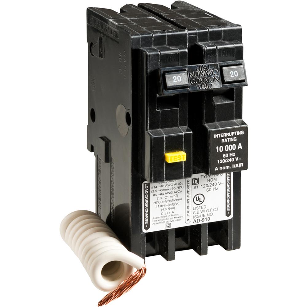 homeline-20-amp-2-pole-combination-arc-fault-circuit-breaker-circuit