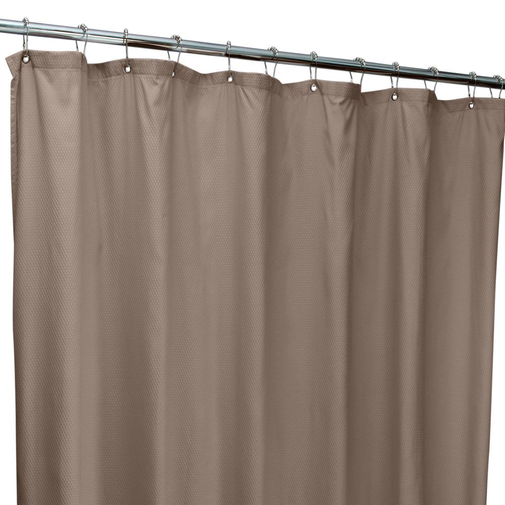 Beige Shower Curtains Shower Accessories The Home Depot