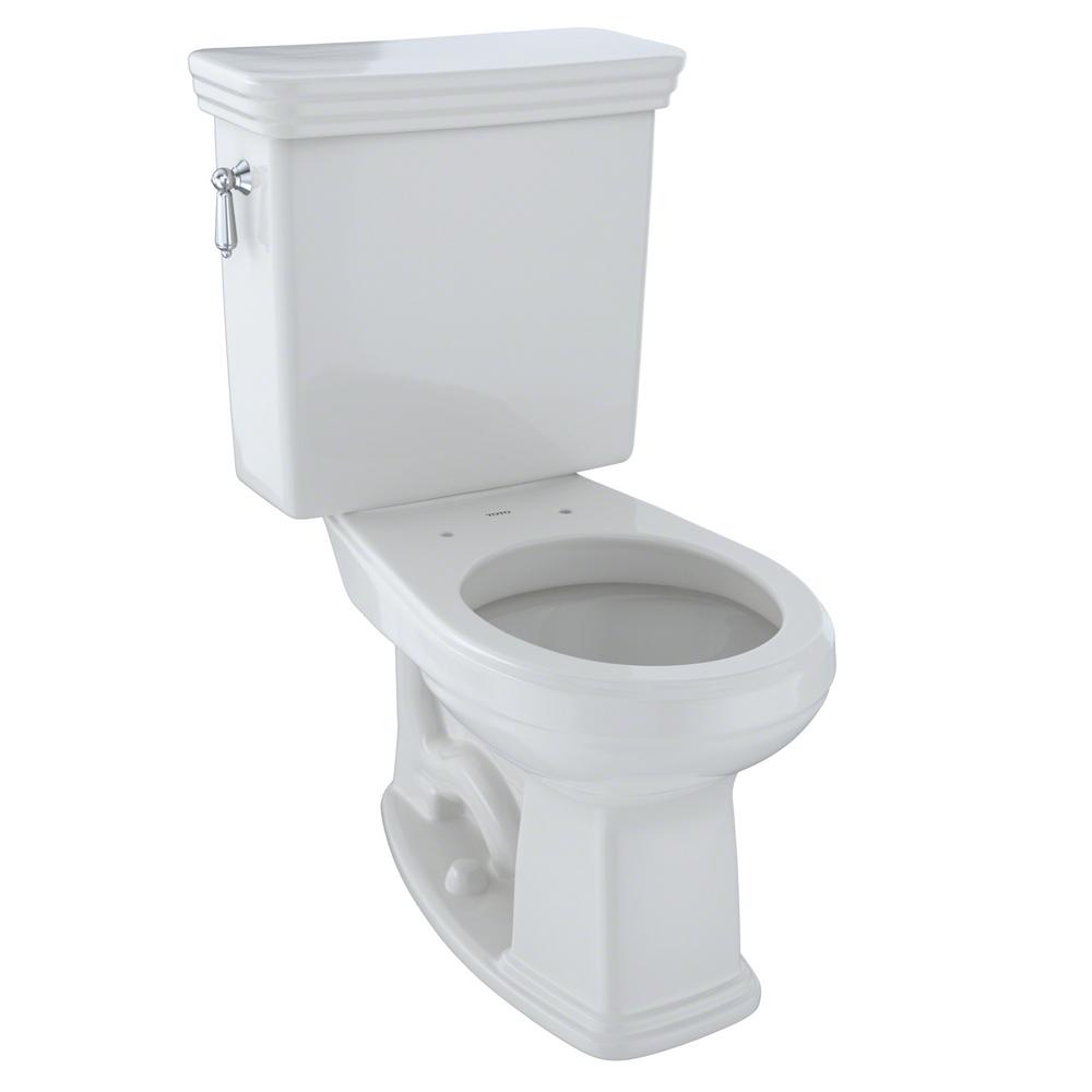 TOTO Promenade 2Piece 1.6 GPF Single Flush Round Toilet in Colonial